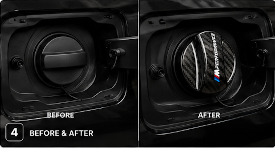 Carbon Fuel Tank Cover for BMW G20 G21 G28