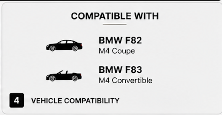 BMW F82 F83 Carbon Gear Shift Surround Trim | Wet Carbon Fiber