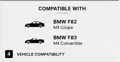 BMW F82 F83 Carbon Gear Shift Surround Trim | Wet Carbon Fiber