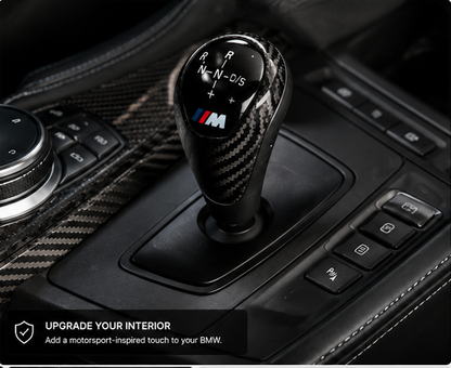 BMW F82 F83 Carbon Gear Shift Knob | Wet Carbon Fiber