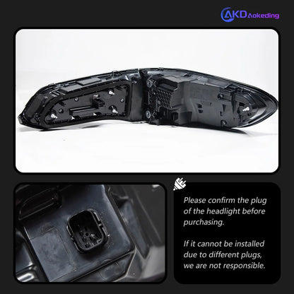 AKD Car Lights for BMW X5 G05 Led Tail Light 2018-2022 G05 Rear Lamp DRL Turn Signal Reverse Automotive Accessories