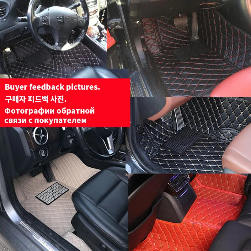 Car Floor Mats For BMW 5 Series E60 2004 2005 2006 Custom Auto Foot Pads Automobile Carpet Cover Interior Accessories