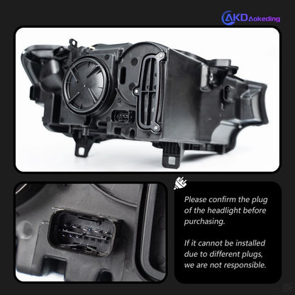 AKD Car Lights for BMW X3 F25 LED Headlight Projector Lens 2010-2016 X4 F26 Head Lamp Front DRL Signal Automotive Accessories