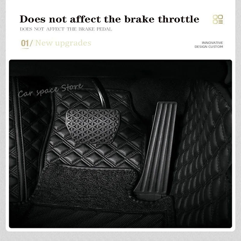 Car Floor Mats For BMW 4 Series G26 Gran Coupe Four Doors 2022 Custom Foot Pads Automobile Carpet Cover Interior Accessories