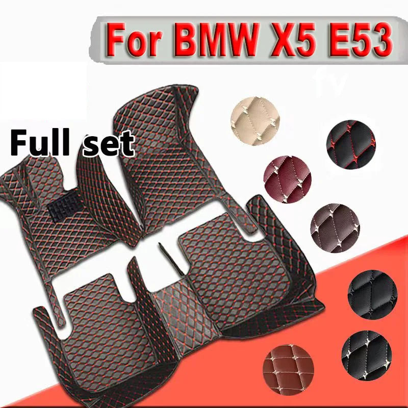 Car floor mats for BMW X5 E53 2004 2005 2006 2007 Custom auto foot Pads automobile carpet cover interior accessories