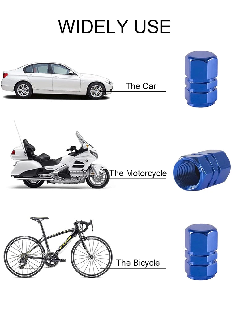 Car Wheel Caps Valve Stem Cap Tyre Covers Aluminum Air Valve Tire for BMW Automobiles Motorcycles Bicycle Auto Accessories Tool