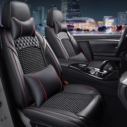 Universal Style Luxury Ice Silk Car Seat Cover for Bmw 2 Series All Car Models F22 F23 F44 F45 F46 G42 Car Accessories Interior