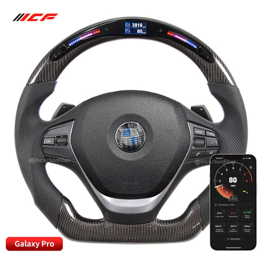 Carbon Fiber LED Steering Wheel for BMW M Performance For BMW F30 F20 F21 F31 F32