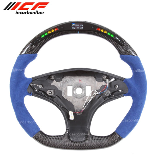 Carbon Fiber LED Steering Wheel for Mercedes Benz  AMG